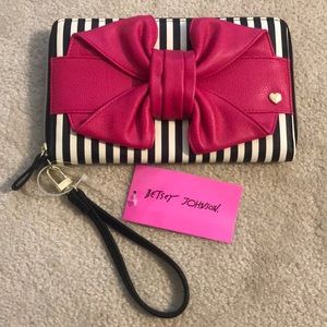 Betsey Johnson Travel Wristlet